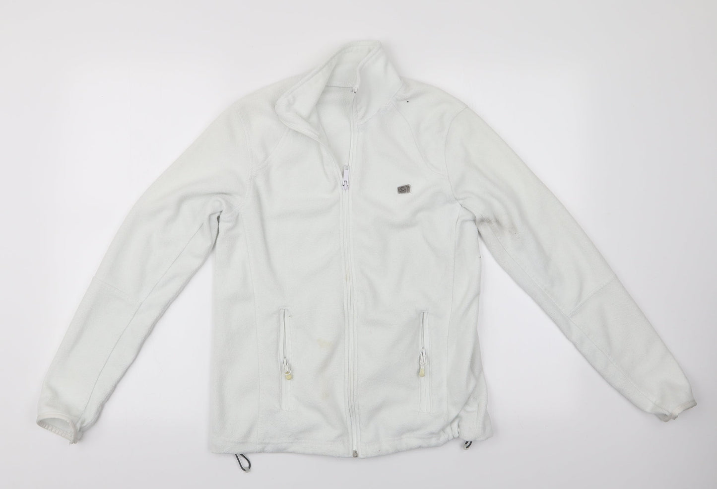 Womens UK Size  Preworn White Windbreaker Coat