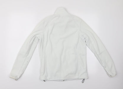 Womens UK Size  Preworn White Windbreaker Coat