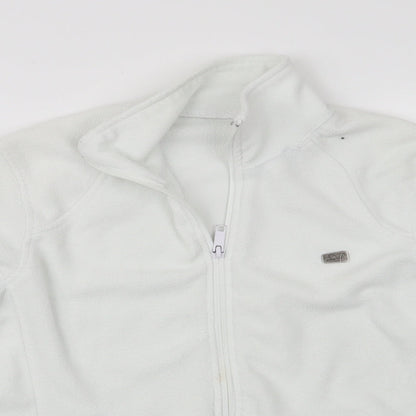 Womens UK Size  Preworn White Windbreaker Coat
