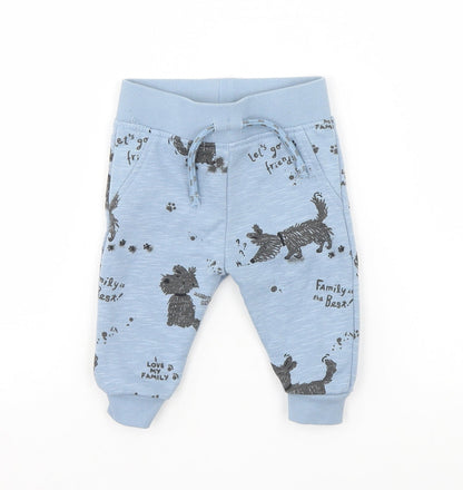 Primark Baby Blue   Jogger Leggings Size 3-6 Months