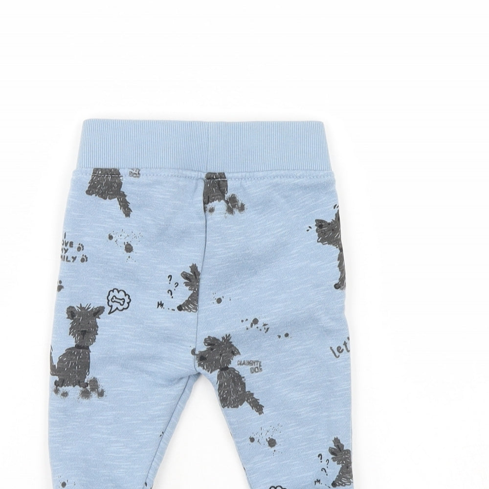 Primark Baby Blue   Jogger Leggings Size 3-6 Months
