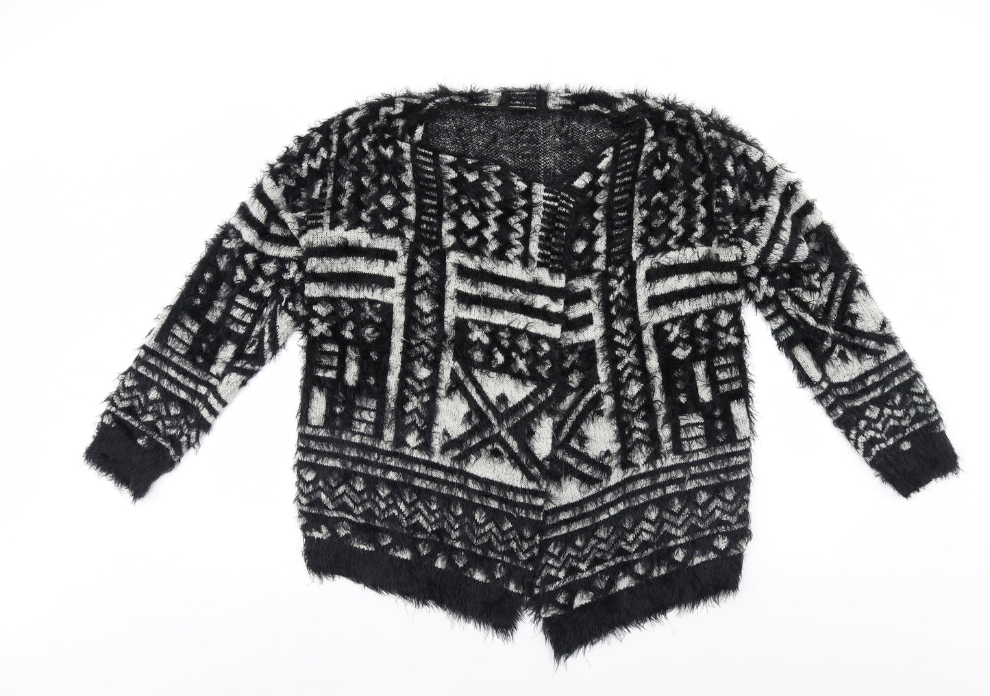 Klass Womens Black   Cardigan Jumper Size L