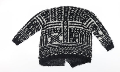 Klass Womens Black   Cardigan Jumper Size L