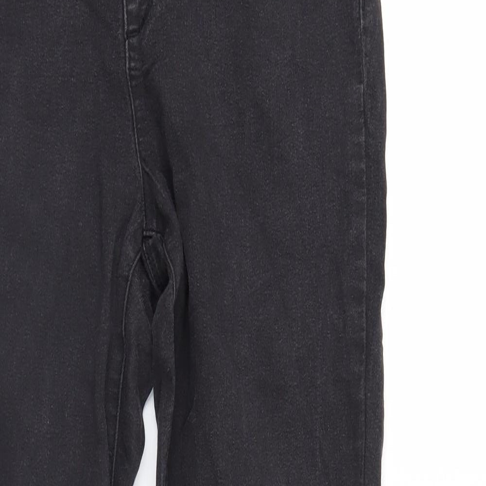 Denim & Co. Womens Black  Denim Jegging Jeans Size 41 in L28 in