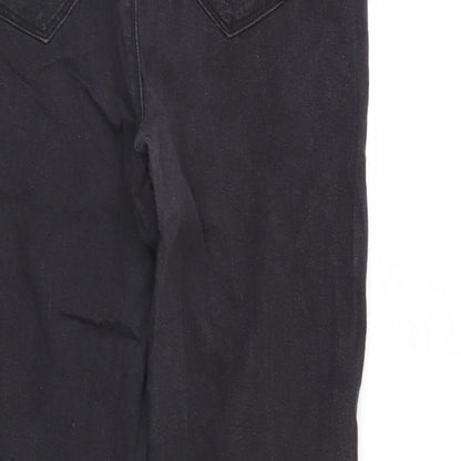 Denim & Co. Womens Black  Denim Jegging Jeans Size 41 in L28 in