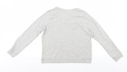 H&M Womens Grey   Pullover Sweatshirt Size S