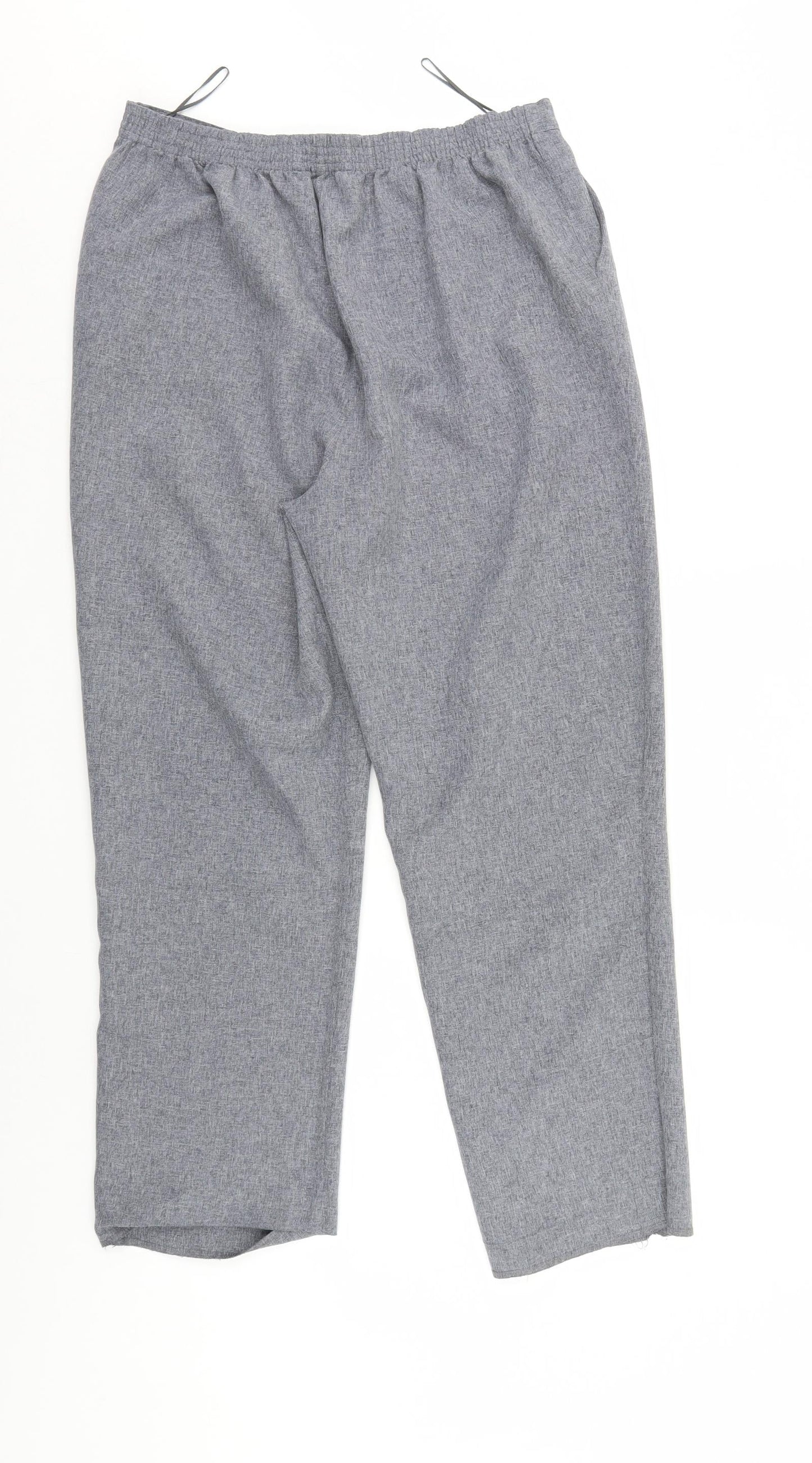 Bonmarché Womens Grey   Trousers  Size 12 L25 in