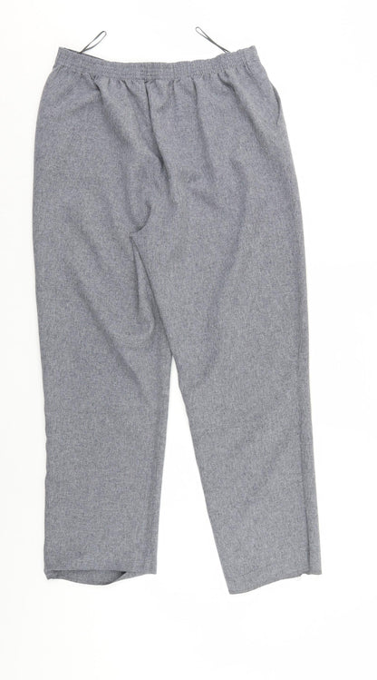 Bonmarché Womens Grey   Trousers  Size 12 L25 in