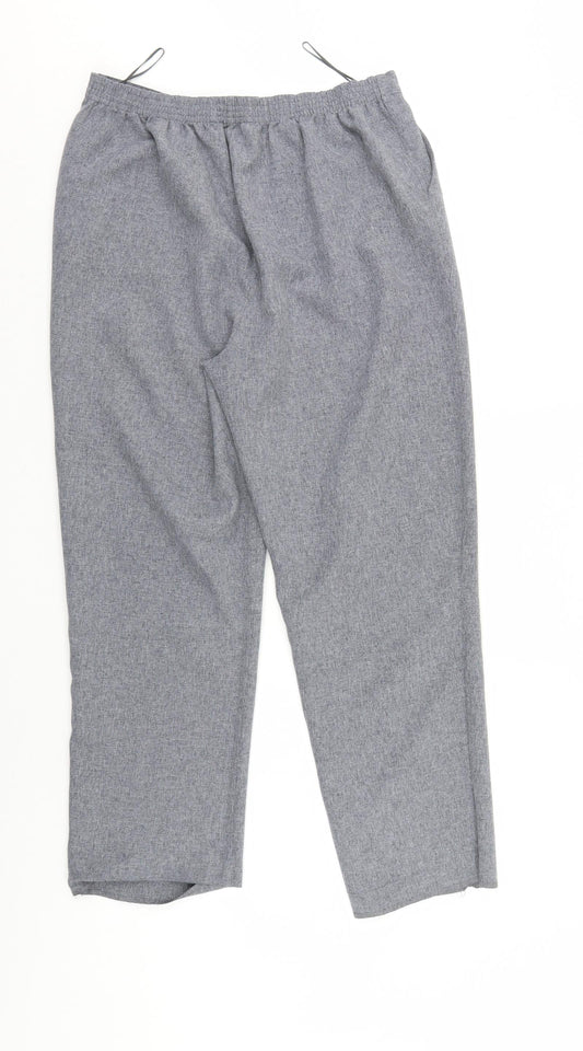 Bonmarché Womens Grey   Trousers  Size 12 L25 in