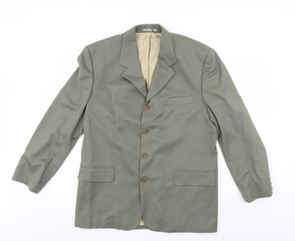 Revere Mens Green   Jacket Suit Jacket
