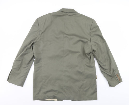 Revere Mens Green   Jacket Suit Jacket