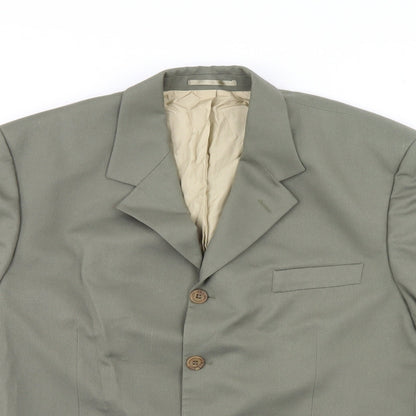 Revere Mens Green   Jacket Suit Jacket