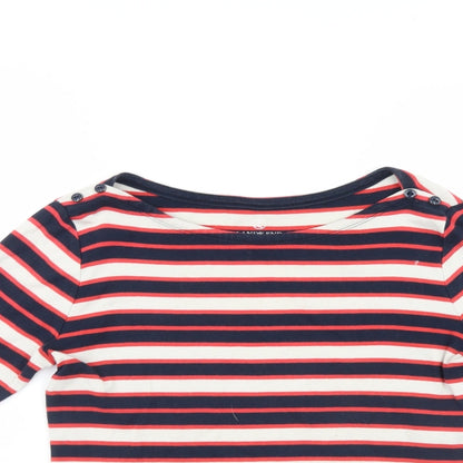 Womens UK Size S Lands End Multicoloured Pullover Jumper