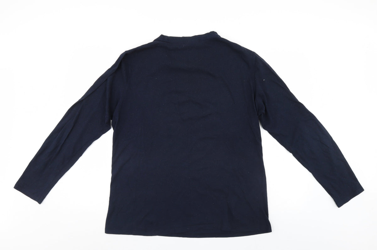 Bonmarché Men Mens Blue Pullover Sweatshirt Size M