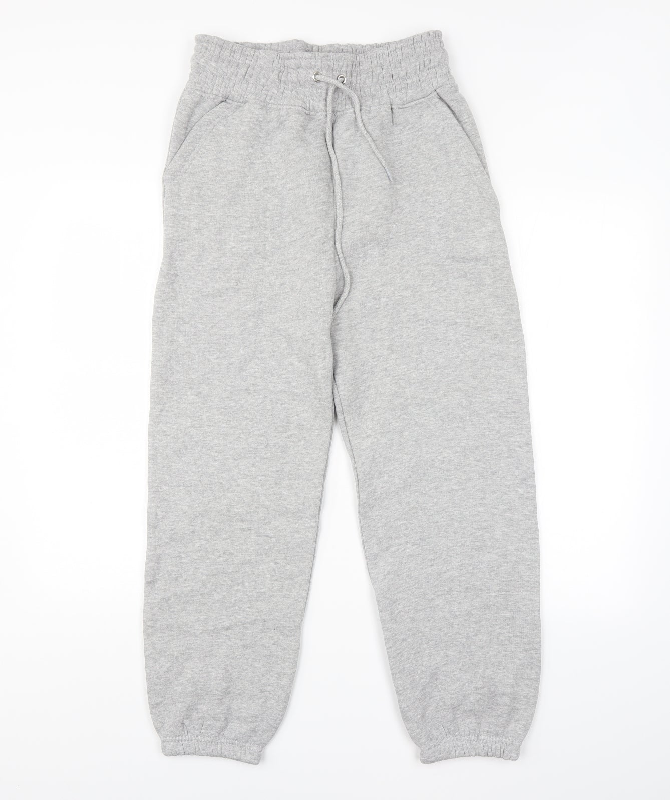 Womens UK Size 4 I SAW IT FIRST Regular Fit Sweatpants Grey Trousers