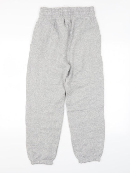 Womens UK Size 4 I SAW IT FIRST Regular Fit Sweatpants Grey Trousers