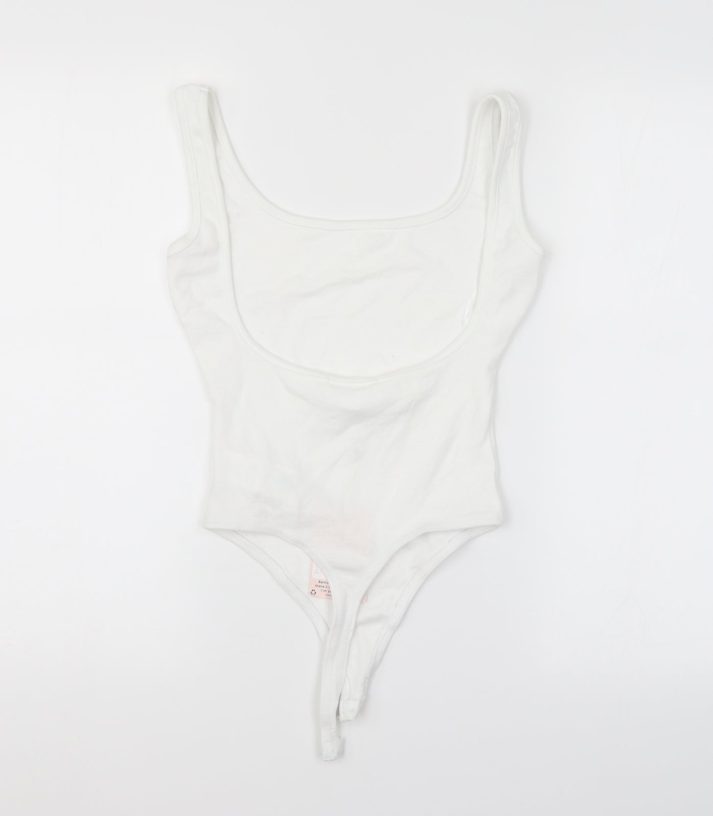 Missguided Womens White   Unitard One-Piece Size 6