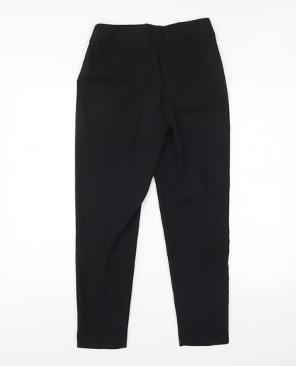 George Womens Black   Trousers  Size 8 L28 in