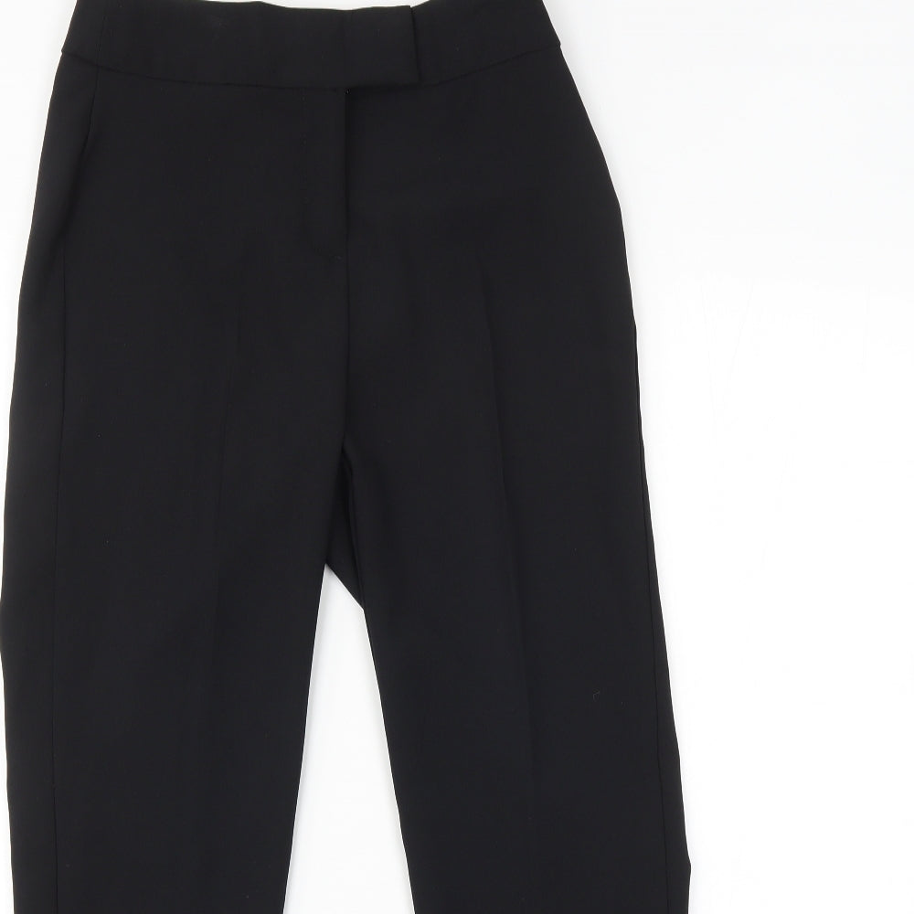 George Womens Black   Trousers  Size 8 L28 in