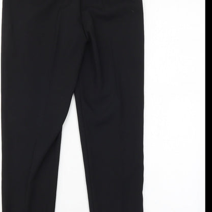 George Womens Black   Trousers  Size 8 L28 in