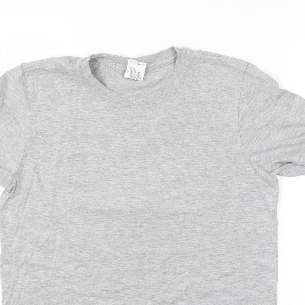 Preworn Mens Grey    T-Shirt Size S