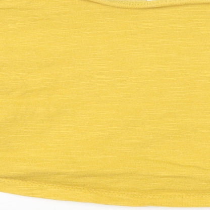 NEXT Baby Yellow   Basic T-Shirt Size 0-3 Months  - Be Happy