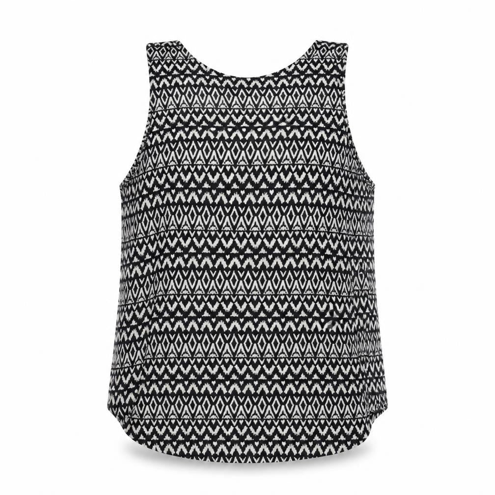 Womens UK Size M H&M Black Basic Tank