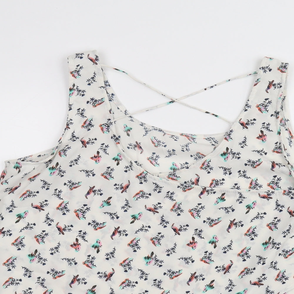 Atmosphere Womens White   Basic Blouse Size 16