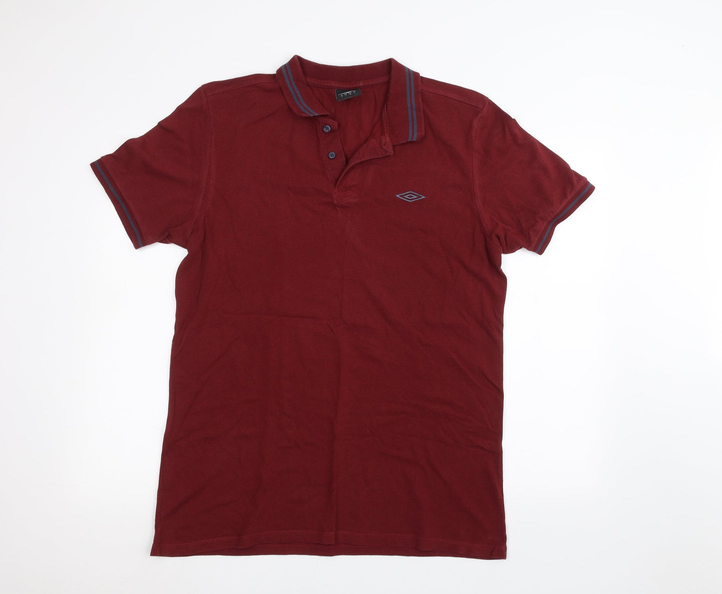 Umbro Mens Red    Polo Size L