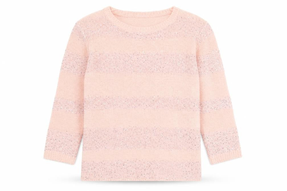 Womens UK Size 10 Damart Pink Pullover Jumper