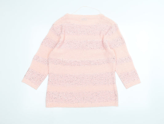 Damart Womens Pink   Pullover Jumper Size 10