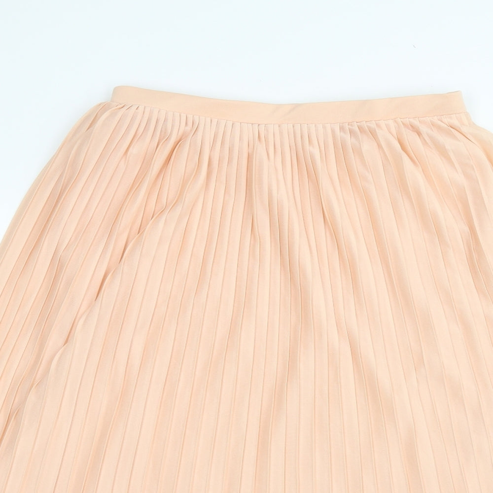 Damart Womens Pink   A-Line Skirt Size 10