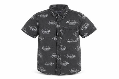 NEXT Boys Black   Basic Button-Up Size 6 Years