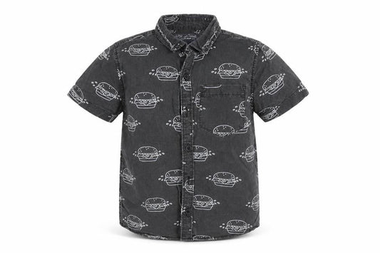 NEXT Boys Black   Basic Button-Up Size 6 Years