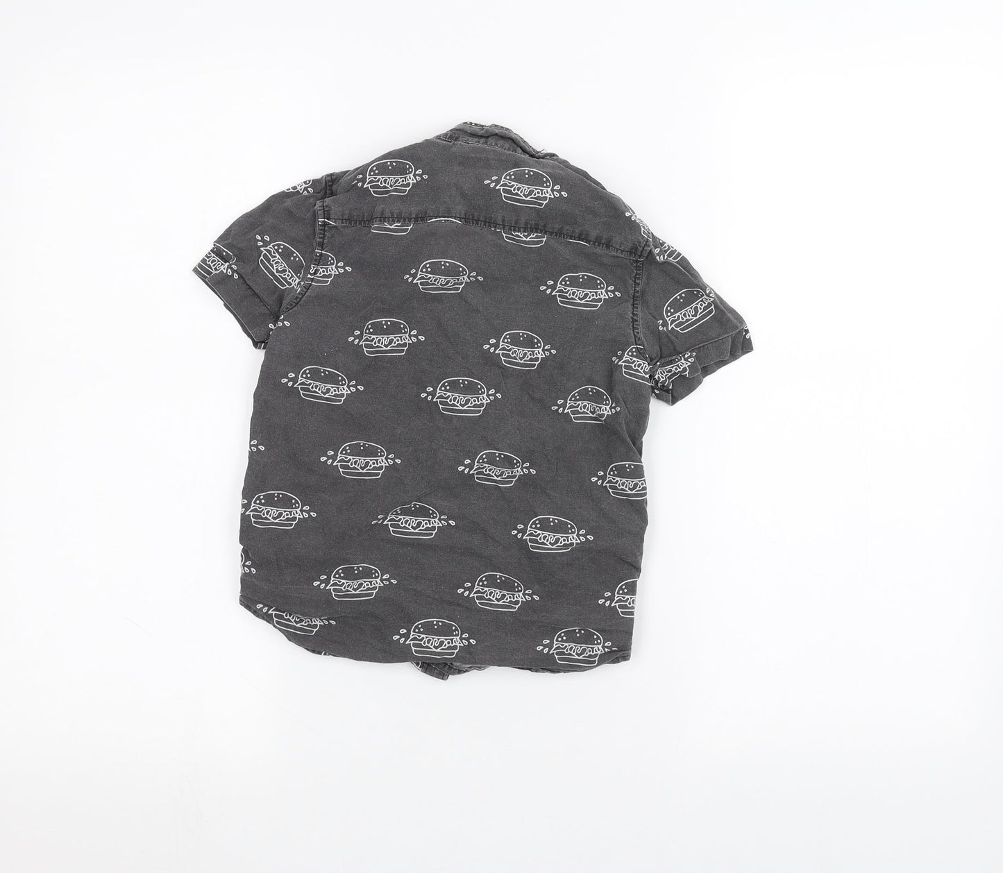 NEXT Boys Black   Basic Button-Up Size 6 Years