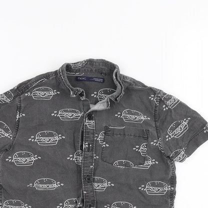 NEXT Boys Black   Basic Button-Up Size 6 Years