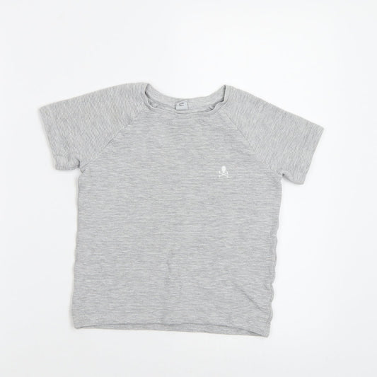 TU Girls Grey   Basic T-Shirt Size 6 Years