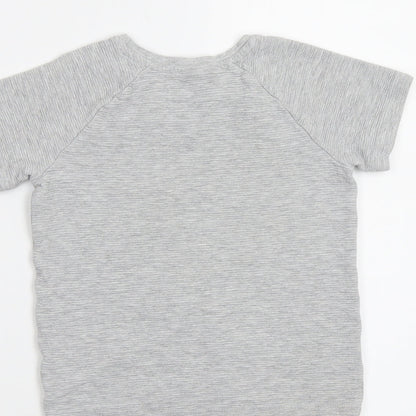 TU Girls Grey   Basic T-Shirt Size 6 Years