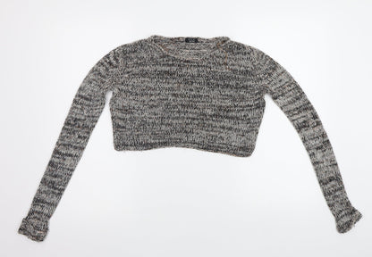 M&Co Girls Grey   Pullover Jumper Size 13 Years