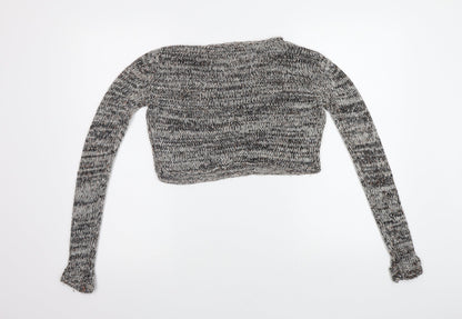 M&Co Girls Grey   Pullover Jumper Size 13 Years