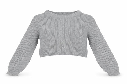 Womens UK Size M Missguided Grey Pullover Jumper