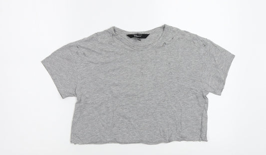New Look Girls Grey   Basic T-Shirt Size 10-11 Years