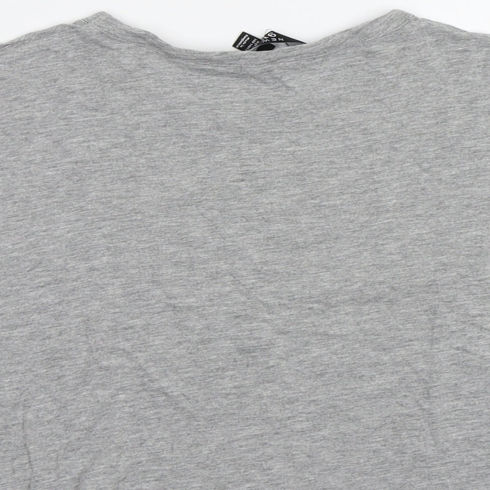 New Look Girls Grey   Basic T-Shirt Size 10-11 Years