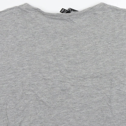 New Look Girls Grey   Basic T-Shirt Size 10-11 Years