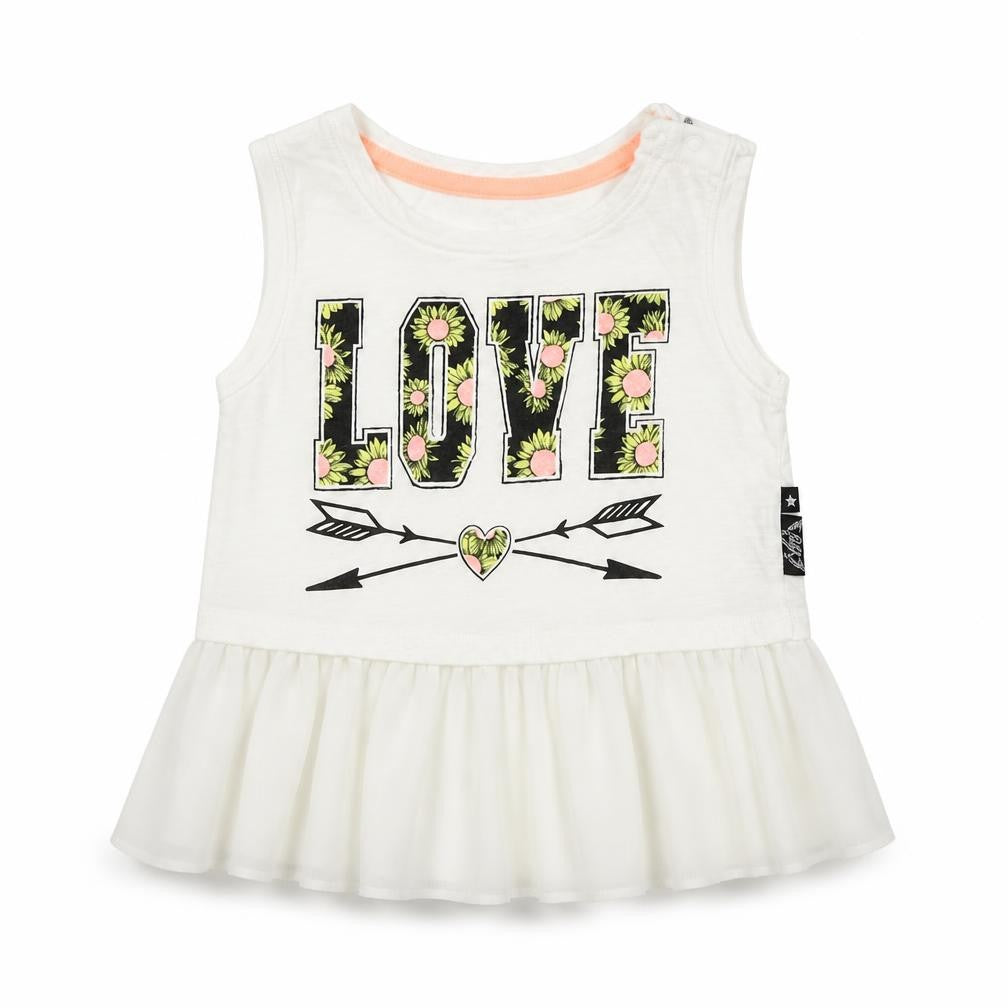 Baby K Baby White   Basic Tank Size 12-18 Months