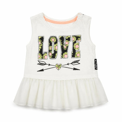 Baby K Baby White   Basic Tank Size 12-18 Months
