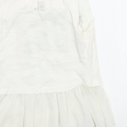 Baby K Baby White   Basic Tank Size 12-18 Months