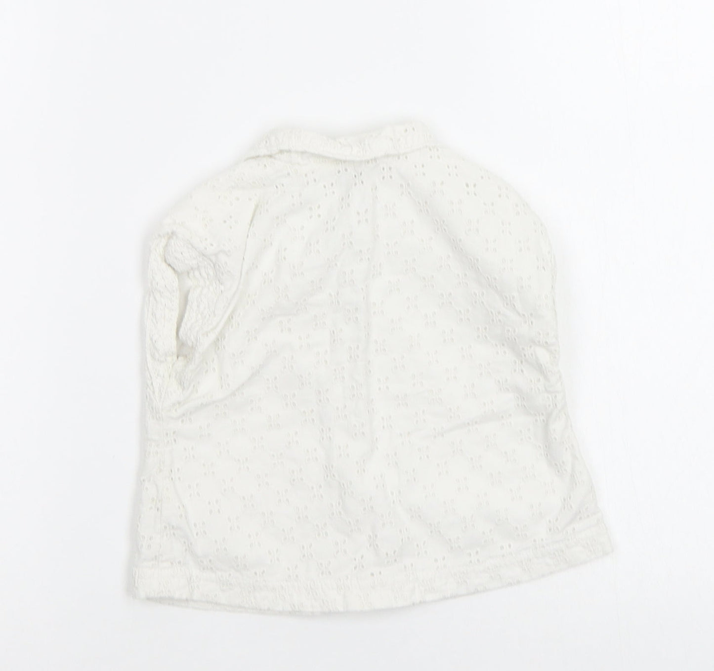 Next Baby White   Basic Button-Up Size 12-18 Months