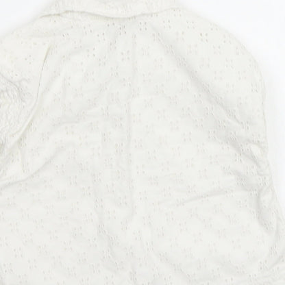 Next Baby White   Basic Button-Up Size 12-18 Months