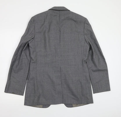Mens UK Size 40 M&S Regular Grey Suit Jacket